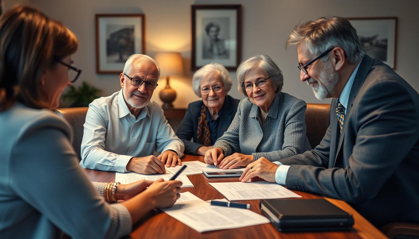 Retirement planning legal support